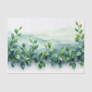 Papel De Seda Uma Vinha Torcida