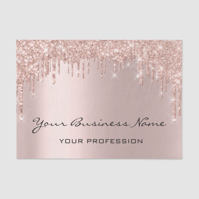 Papel De Seda Unhas do cabeleireiro Rosa Makeup Eyelash Drives O (Frente )