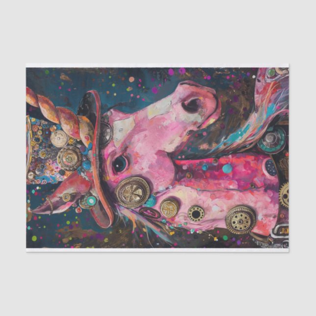 Papel De Seda Unicorn Lyfe1 (Frente )