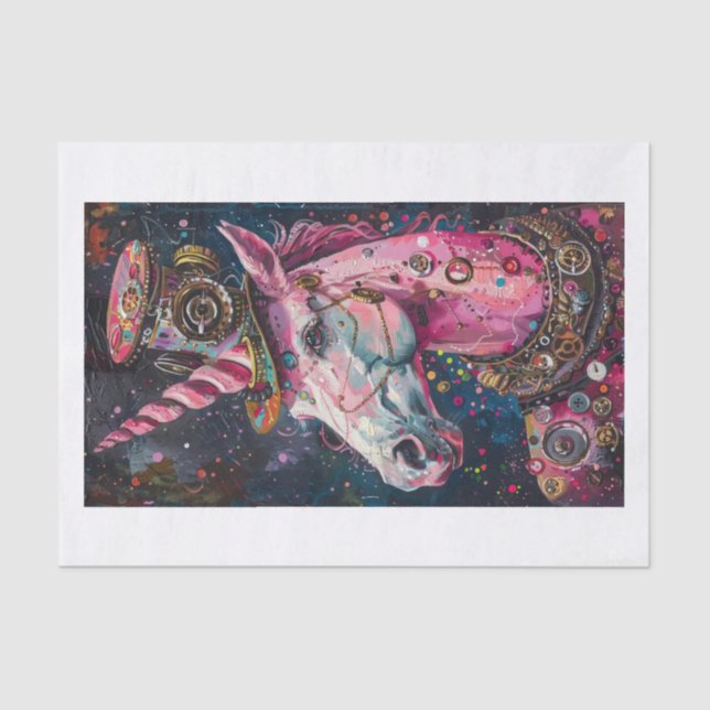 Papel De Seda Unicorn Lyfe11 (Frente )