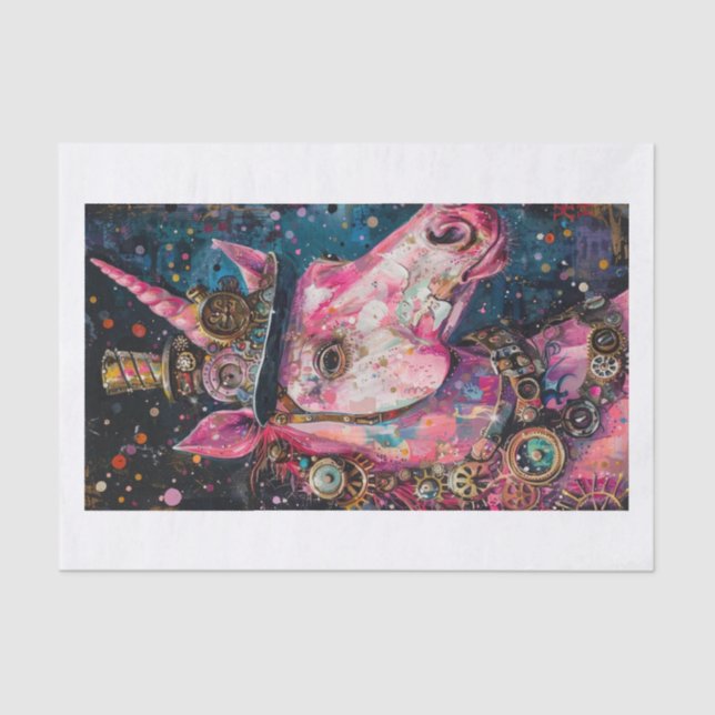 Papel De Seda Unicorn Lyfe12 (Frente )