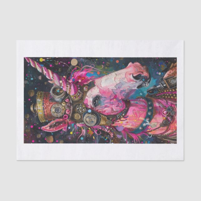 Papel De Seda Unicorn Lyfe8 (Frente )