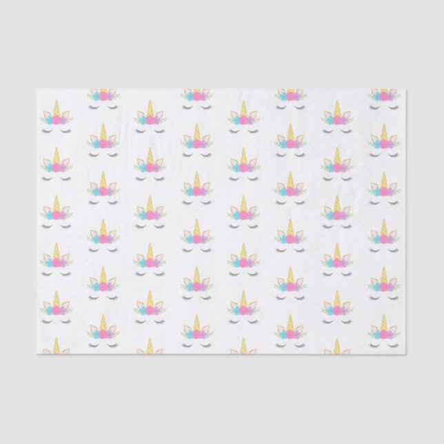 Papel De Seda Unicórnio mágico (Frente )