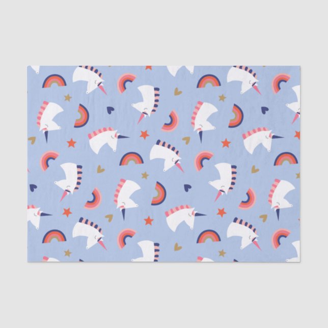 Papel De Seda Unicórnios (Frente )