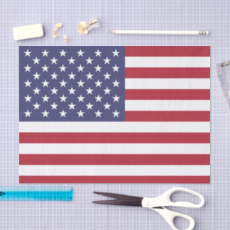 Papel De Seda United States fashion, American Flag tissue paper
