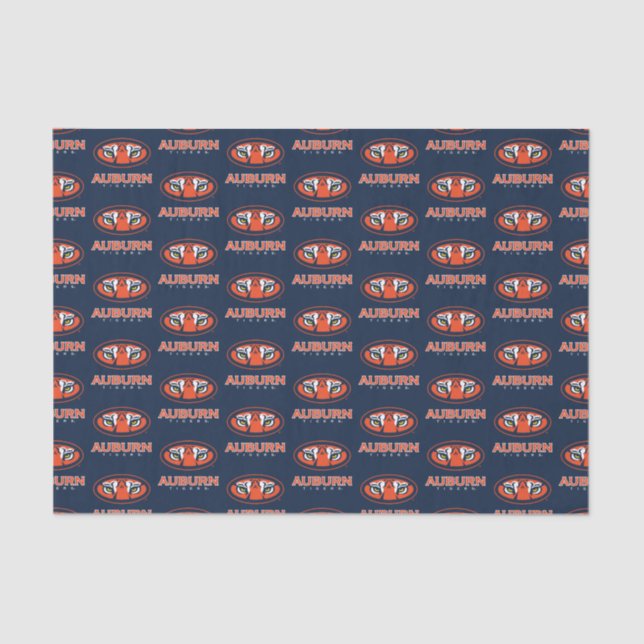 Papel De Seda Universidade Auburn | Auburn Tigers (Frente )