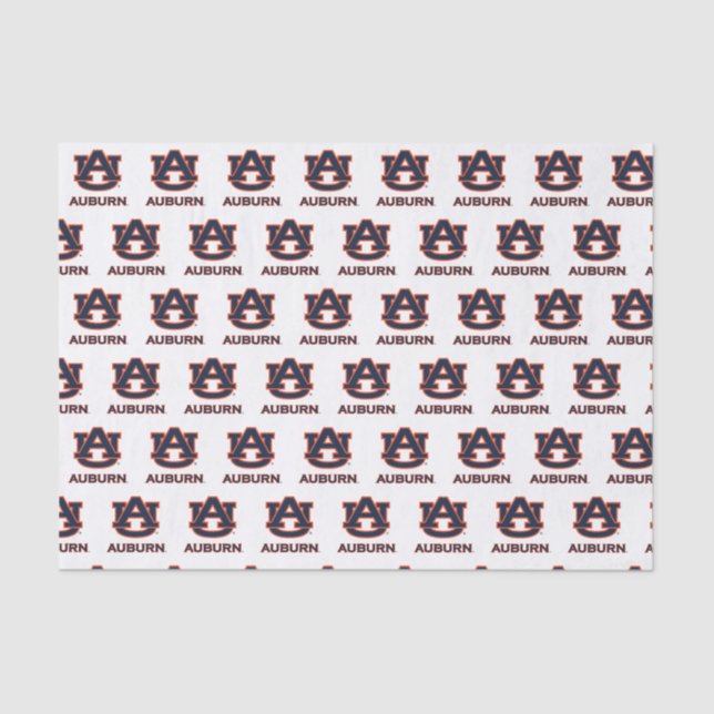 Papel De Seda Universidade Auburn | Férias (Frente )