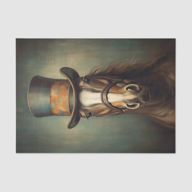 Papel De Seda Ursinho do Cavalo (Frente )