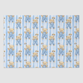 Papel De Seda Urso Cinto e bebê