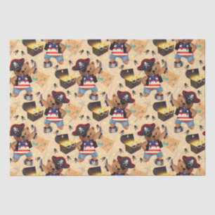 Papel De Seda Urso de Buccaneação