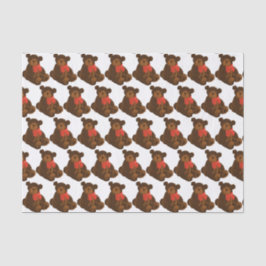 Papel De Seda Urso de Teddy