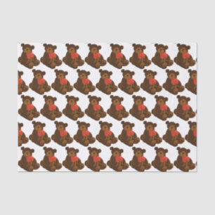 Papel De Seda Urso de Teddy