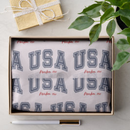 Papel De Seda 'USA Liberdade 250' Aniversário de 250 anos da Amé