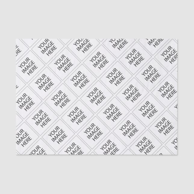 Papel De Seda Use sua imagem ou logotipo (Frente )