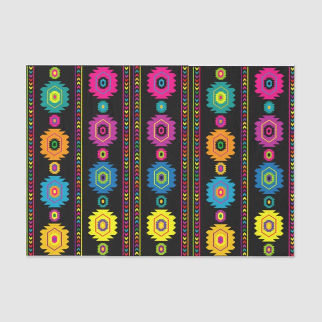 Papel De Seda Vá Negrito, Boêmia, Tecido Avant-Garde (Frente )