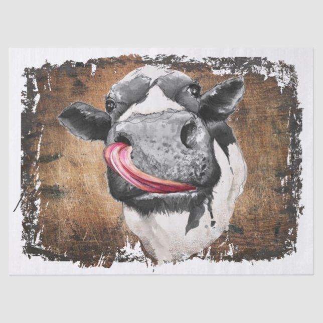 Papel De Seda Vaca (Frente )