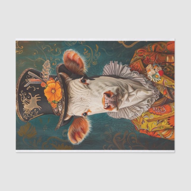 Papel De Seda Vaca Mania11 (Frente )