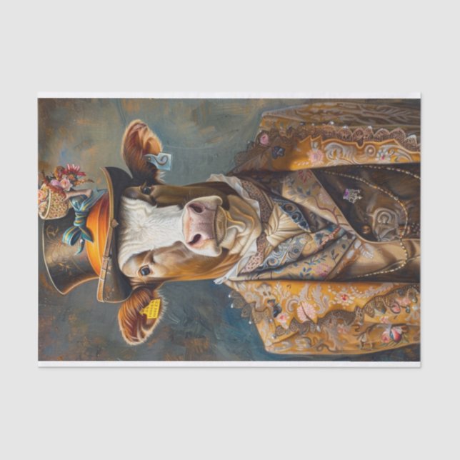 Papel De Seda Vaca Mania12 (Frente )