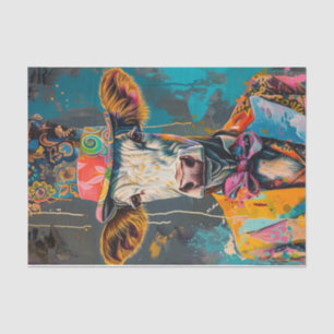 Papel De Seda Vaca Mania8