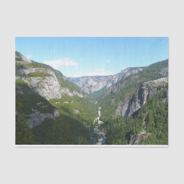 Papel De Seda Vale de Yosemite no Parque Nacional de Yosemite (Frente )