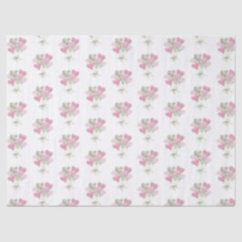 Papel De Seda Valentine's Heart Pink and Green Heart Balloons