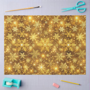 Papel De Seda Valsa de Natal Luminosa