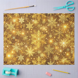 Papel De Seda Valsa de Natal Luminosa