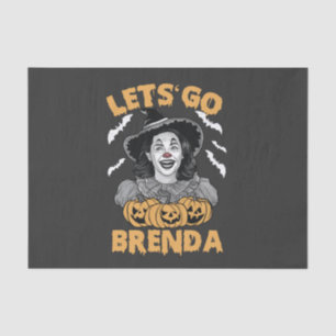 Papel De Seda Vamos Go Brenda Spooky Halloween Kamala Harris