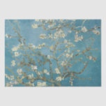 Papel De Seda Van Gogh Almond Blossoms Turquoise<br><div class="desc">Van Gogh Almond Blossoms Turquoise Papel Tecido</div>