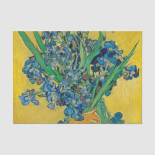 Papel De Seda Van Gogh Vase com Impressionismo Clássico Irrisso