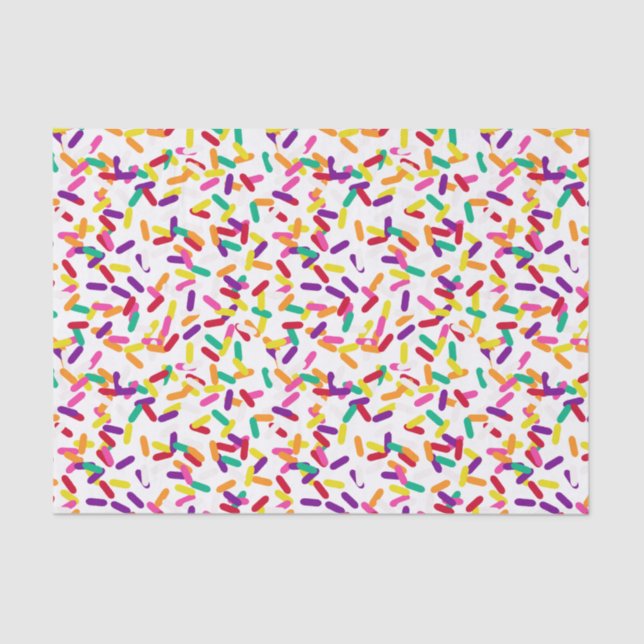 Papel De Seda Vanilla Sprinkles (Frente )