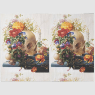 Papel De Seda Vanitas - O Crânio