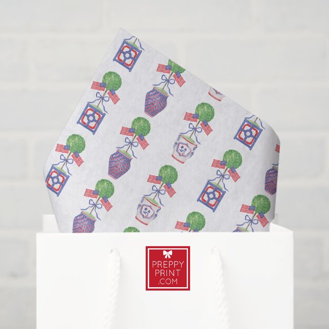 Papel De Seda Variável de Sinalizador Patriótico Americano de Aq (Criador carregado)