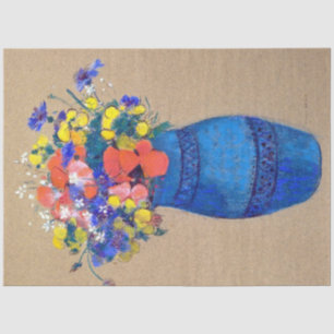 Papel De Seda Vase das Flores, Redon