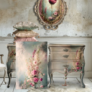 Papel De Seda Vaso Caprichoso Sonhador & Natureza Morta Floral