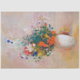 Papel De Seda Vaso de Flores, Redon