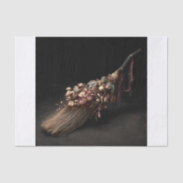 Papel De Seda Vassoura Decorativa