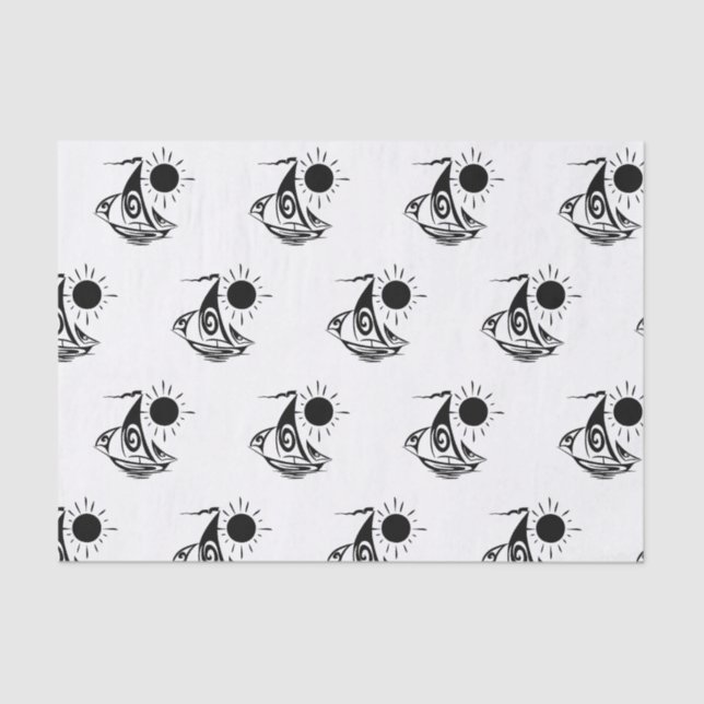 Papel De Seda Velejo no Dia Preguiçoso (Frente )