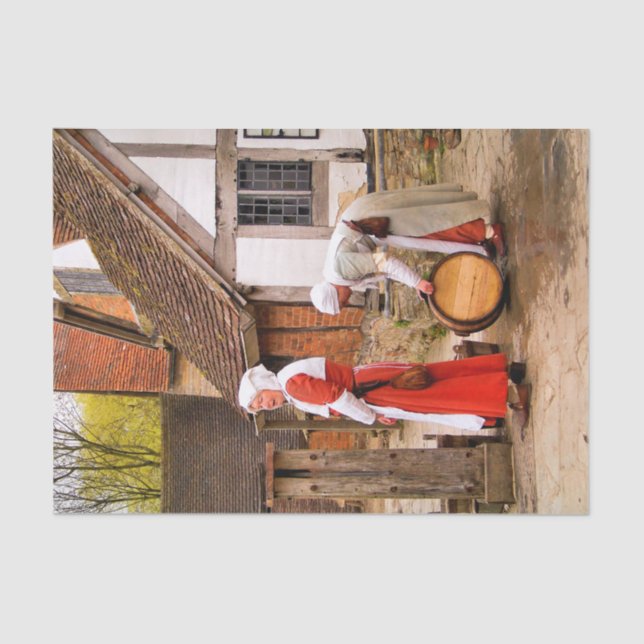 PAPEL DE SEDA VELHA INGLATERRA (Frente )