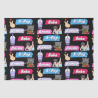 Ventilador da cultura de Pop, Pop, Ramen, Boba e A