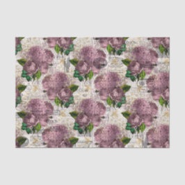 Papel De Seda Veral Queen Bee W/Purple Rosa Vintage Paper