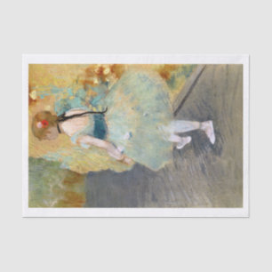 Papel De Seda Verdadeira (não AI) Vintage Ballerina Painting Deg