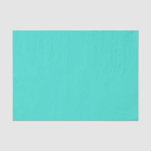 Papel De Seda Verdadeira Turquesa Azul Cor Sólida Verde Sudoeste