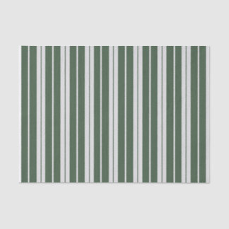 Papel De Seda Verde-Branco Moderno com Strike