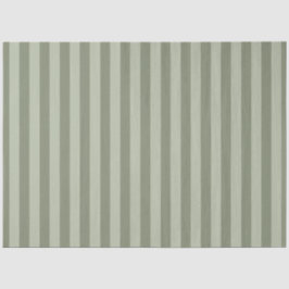 Papel De Seda Verde-de-sábio-claro e escuro, riscado