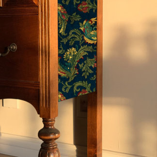 Papel De Seda Verde Escuro Deixa a Chinoiserie Decoupage