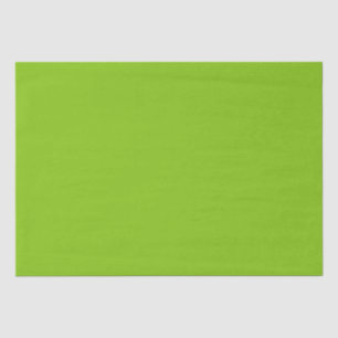 Papel De Seda Verde limão brilhante de papagaio sólido de cor si