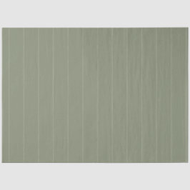 Papel De Seda Verde Sálvia Escuro com Listras de Pino