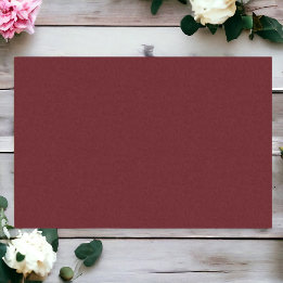 Papel De Seda Vermelho Borgonha Rico Sólido