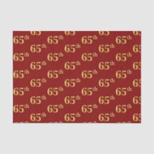 Papel De Seda Vermelho, evento do ouro 65th do falso